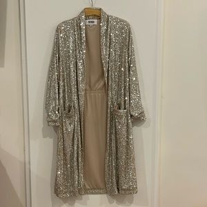 BB Dakota Sequin Duster Jacket